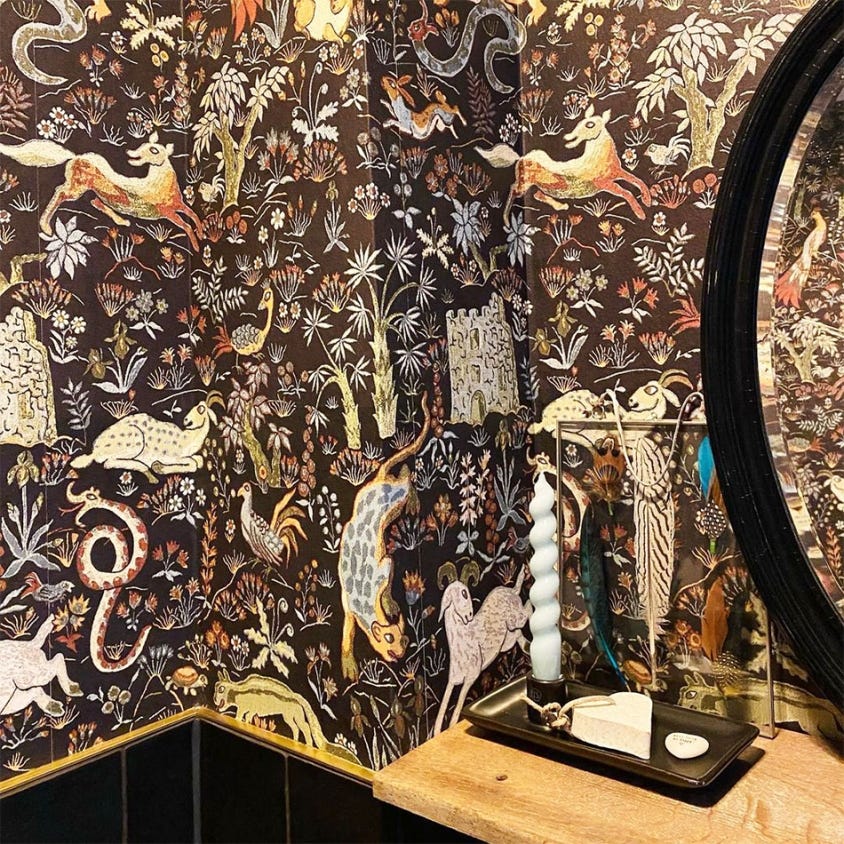 1-WA-TRE-DI-ONX-XXX - Trematonia Wallpaper - Onyx - House of Hackney