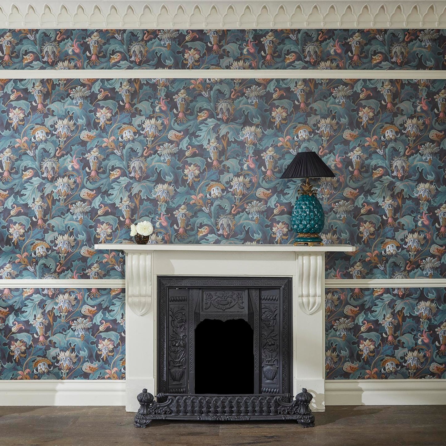 1-WA-VSP-DI-APA-XXX - Vespertine Wallpaper - Apatite - House of Hackney