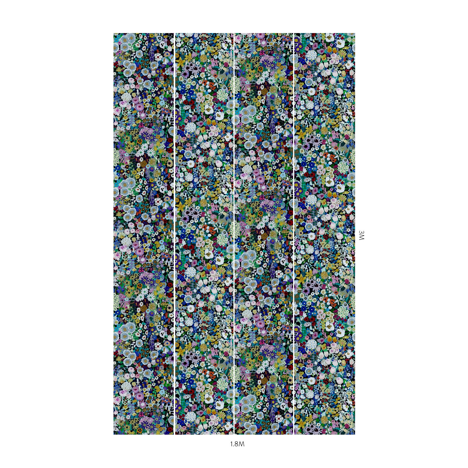 1-WA-WOO-DI-MEA-XXX - Woodstock Wallpaper - Meadow - House of Hackney