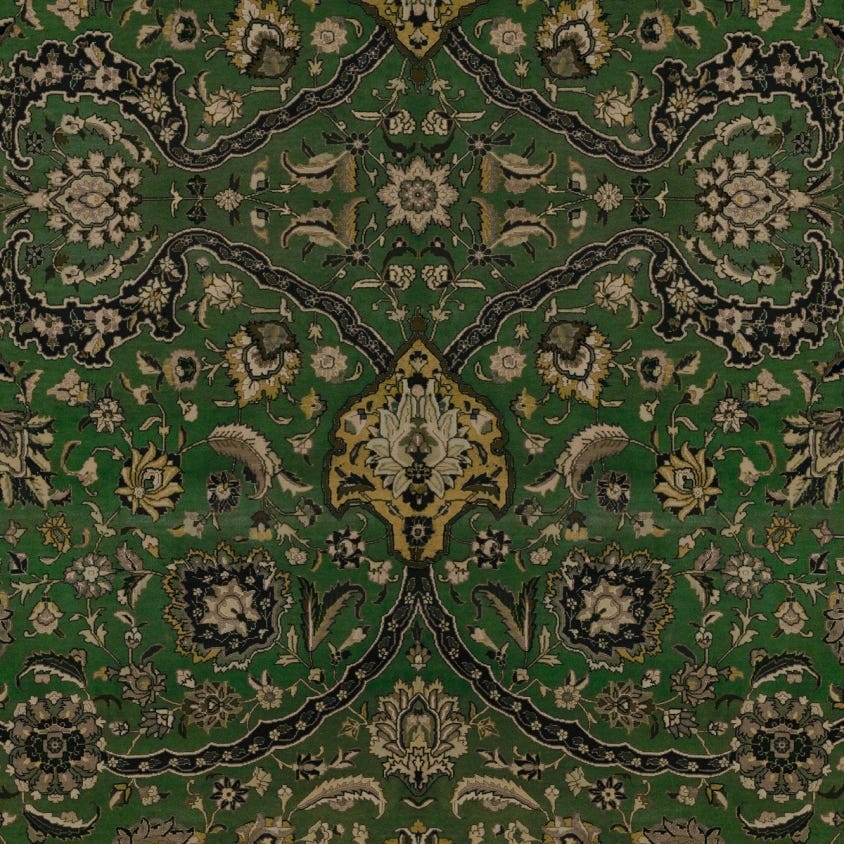 1-WA-ZAN-DI-JUN-XXX - Zanjan Wallpaper - Juniper-Green - House of Hackney