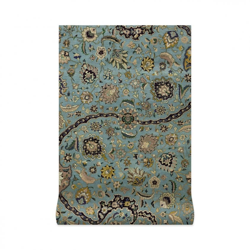 1-WA-ZAN-DI-SPH-XXX - Zanjan Wallpaper - Sapphire - House of Hackney
