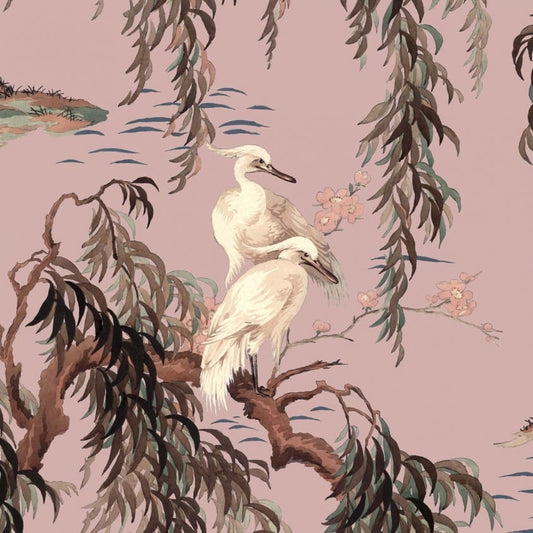 1-WA-ZEU-DI-BLS-XXX - Zeus Wallpaper - Blush - House of Hackney