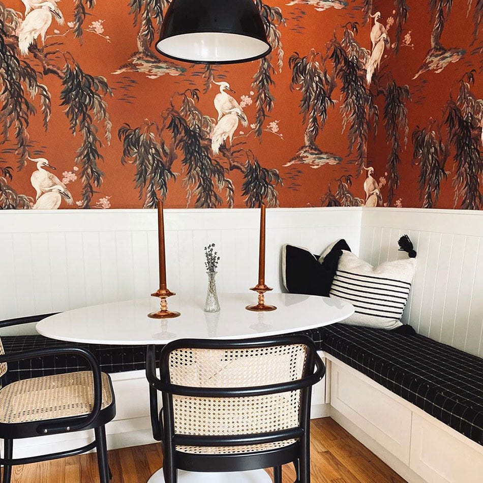 1-WA-ZEU-DI-TOB-XXX - Zeus Wallpaper - Tobacco - House of Hackney