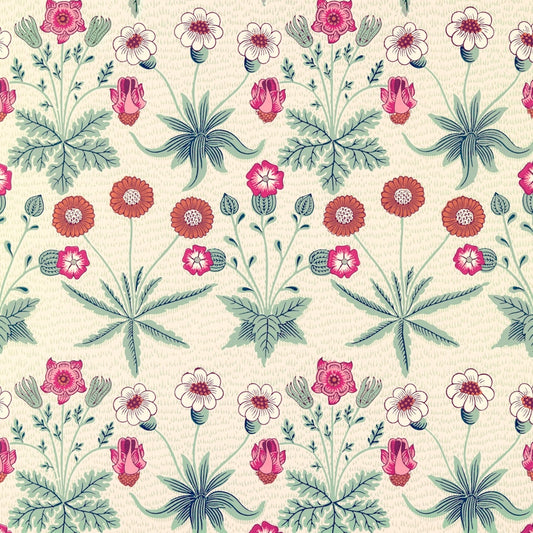 1011 - Daisy Wallpaper - Cream - Morris Collections