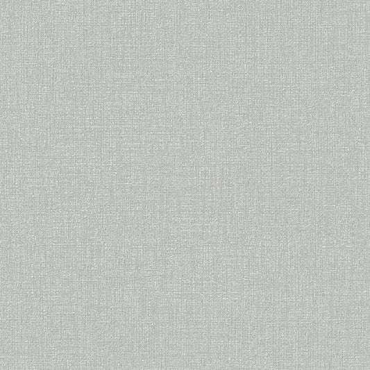 101464 - Chenille Wallpaper - Grey & Silver - Boutique Luxury