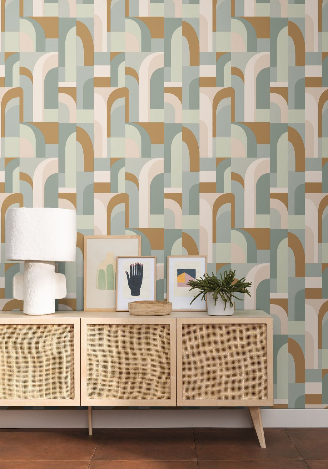 Labyrinth Doors Wallpaper