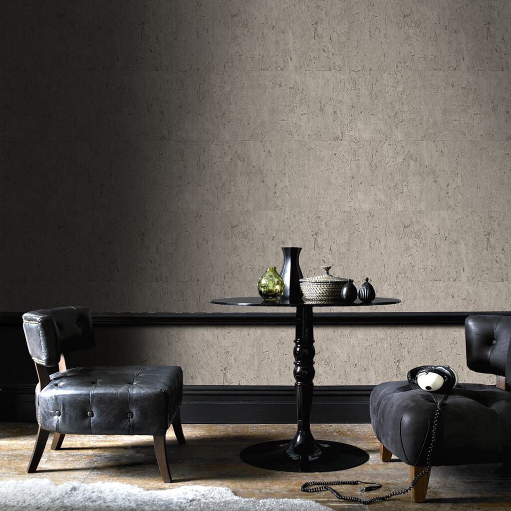 103034 - Koruku Wallpaper - Taupe - Boutique Luxury