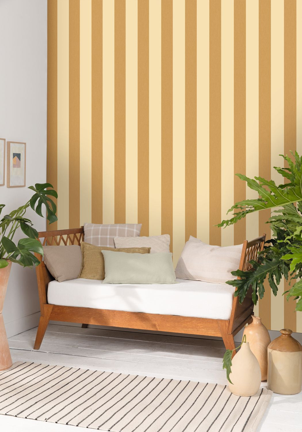 Linen Lines Wallpaper