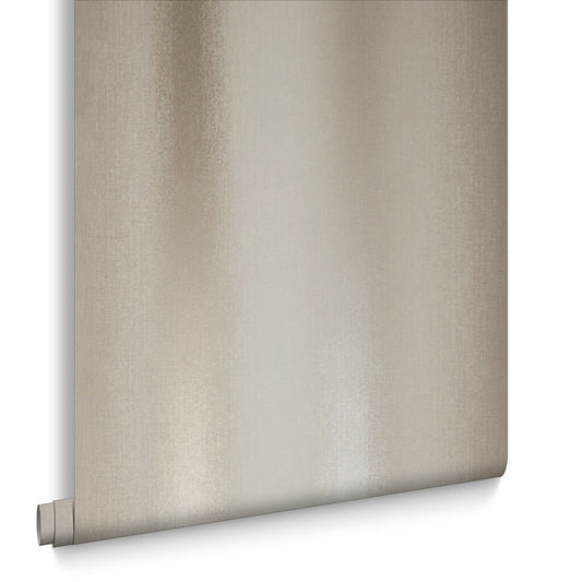 104074 - Wild Flower Stripe Wallpaper - Sand - Graham & Brown
