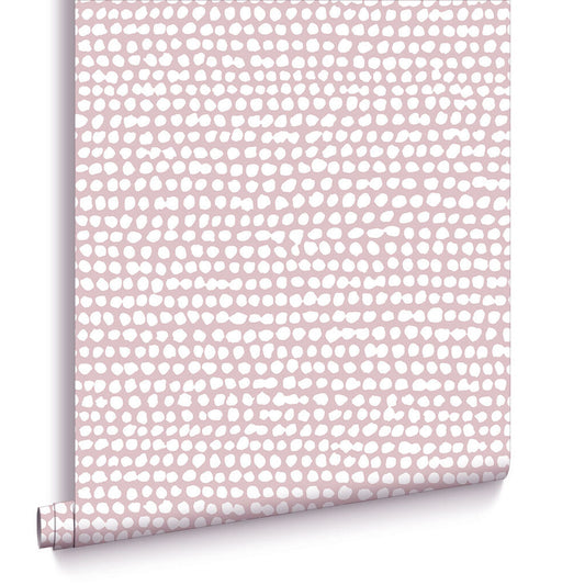 104532 - Dots Wallpaper - Pink - Graham & Brown