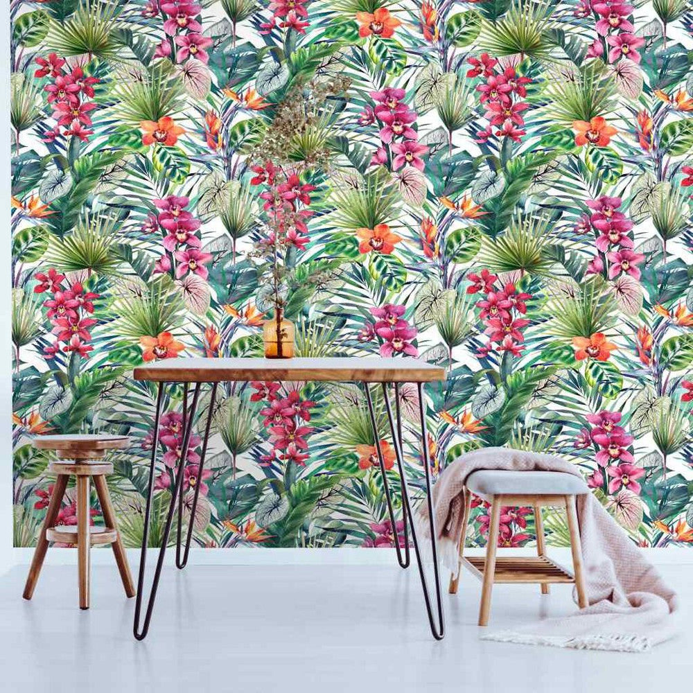104885 - Aloha Tropical Wallpaper - Multi - Superfresco Easy