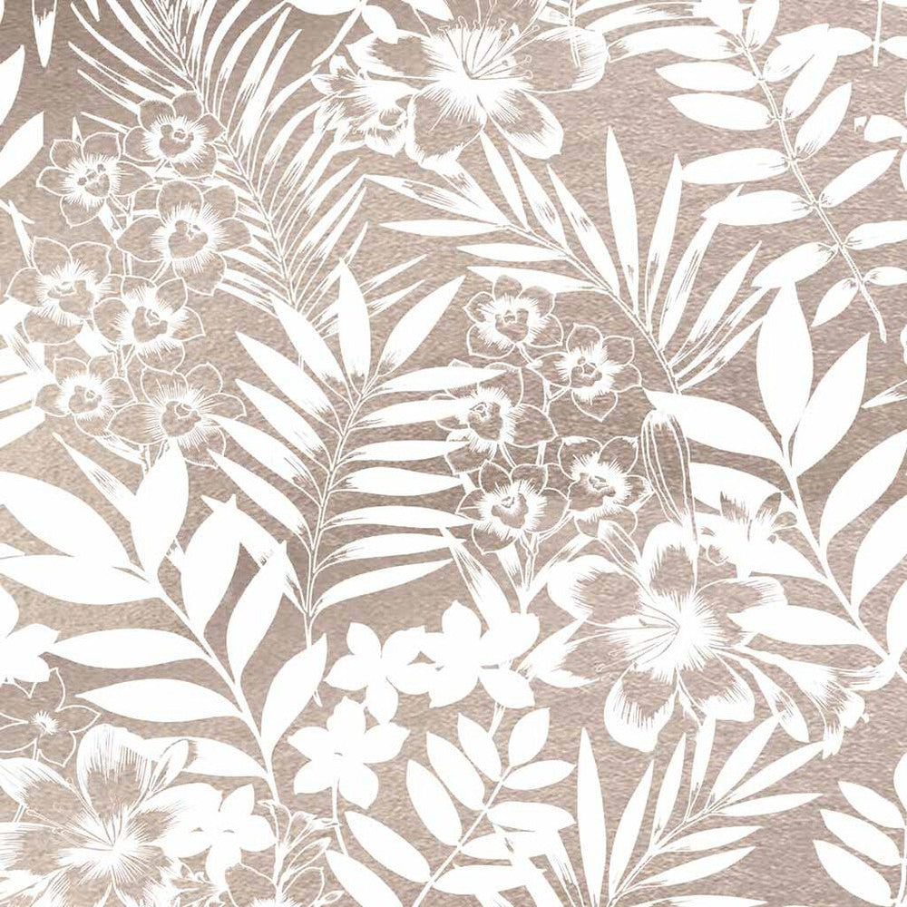 105139 - Palm Springs Wallpaper - Rose Gold - Boutique Luxury
