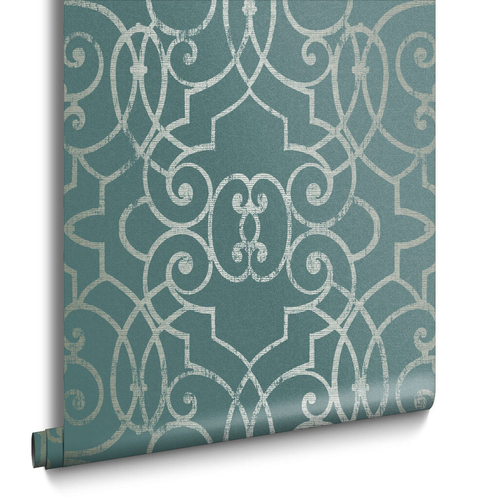 105235 - Shoji Wallpaper - Jade - Graham & Brown