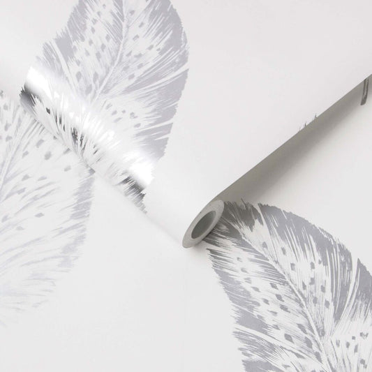 105247 - Volare Wallpaper - Dove - Graham & Brown