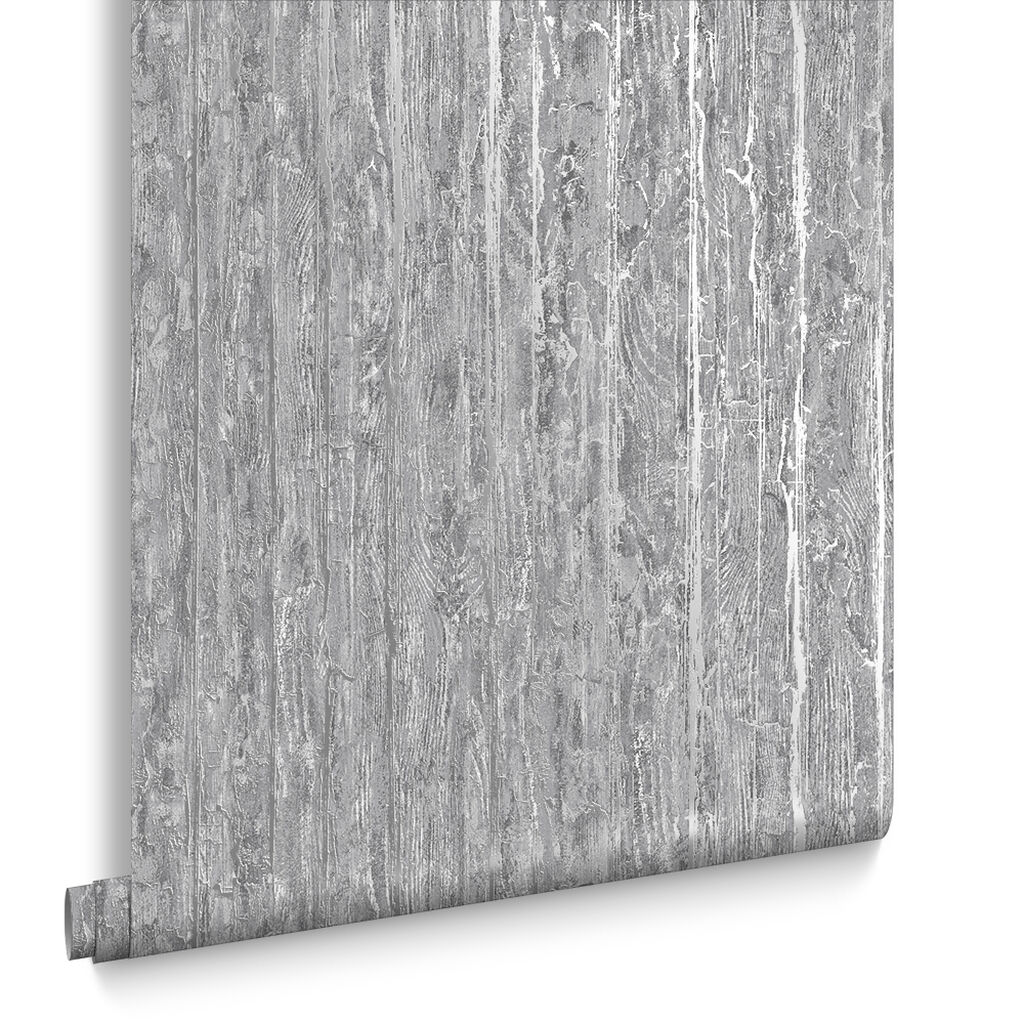 105254 - Grain Texture Wallpaper - Ebony - Graham & Brown