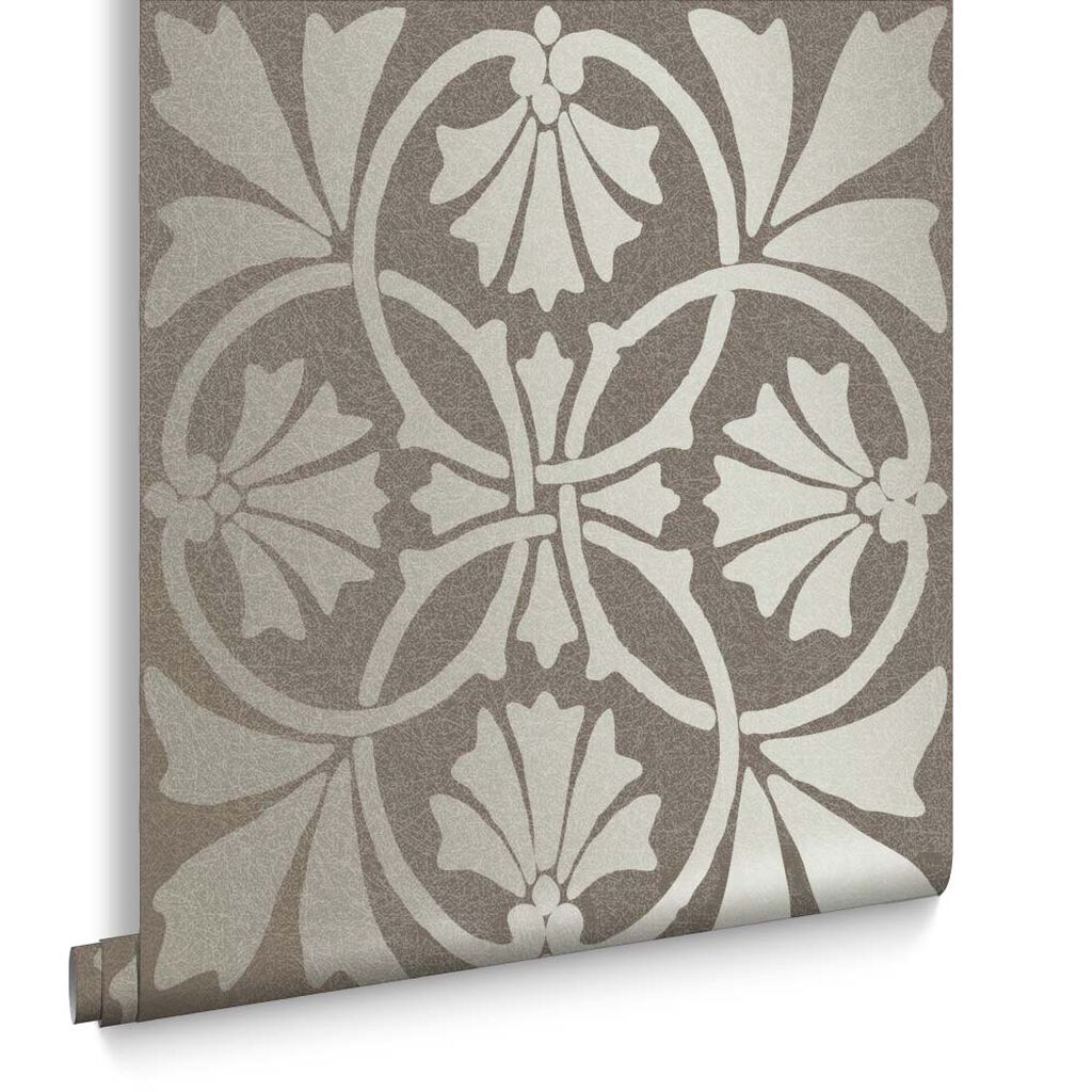 105275 - Thrones Wallpaper - Mocha - Graham & Brown