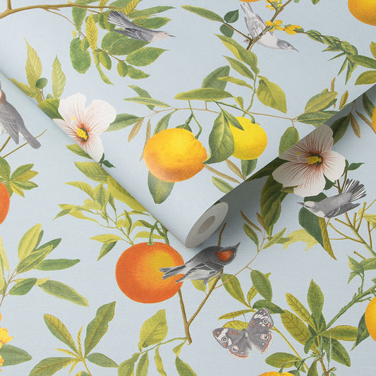 105640 - Amalfi Wallpaper - Cielo - Graham & Brown