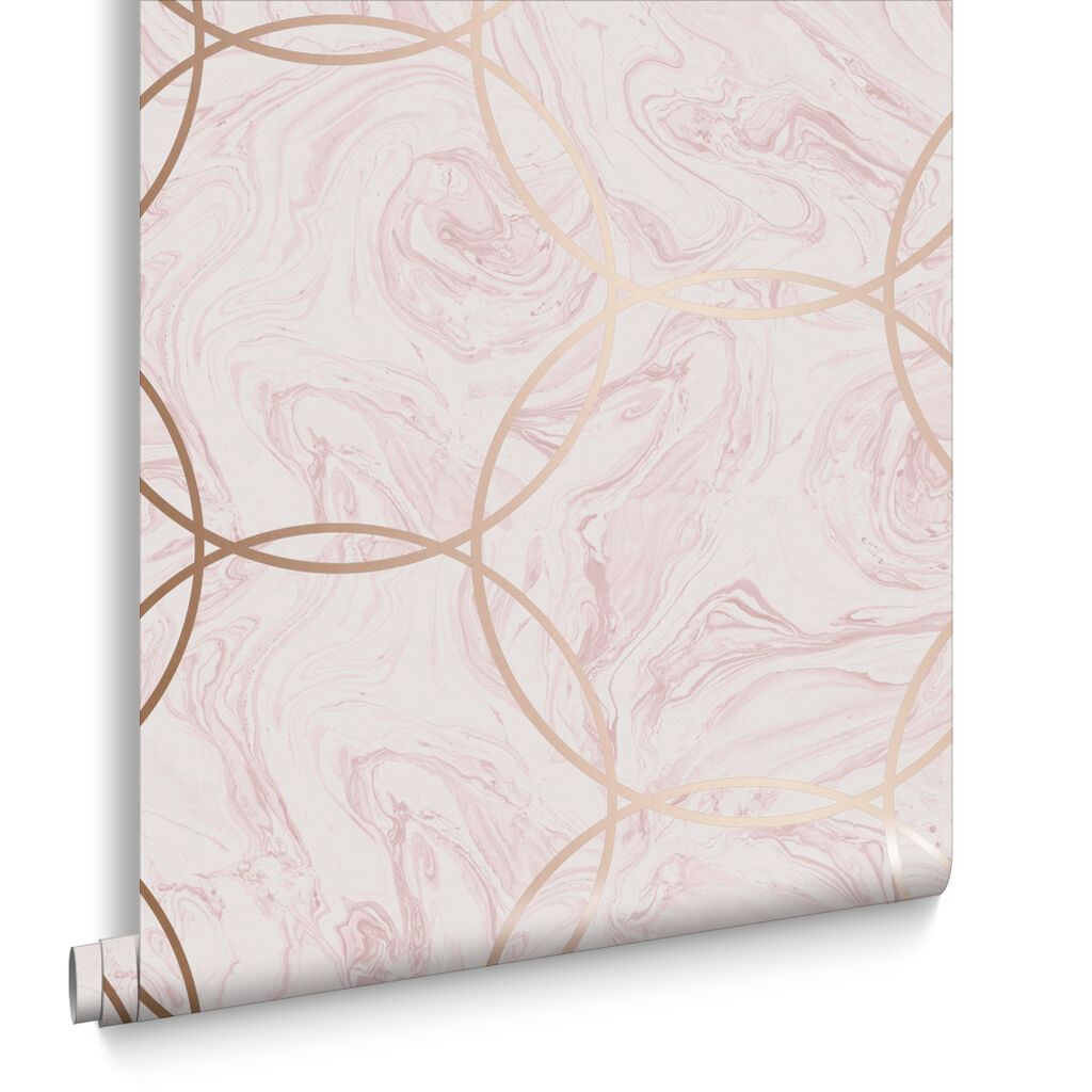 105756 - Aqueous Geo Wallpaper - Quartz - Graham & Brown