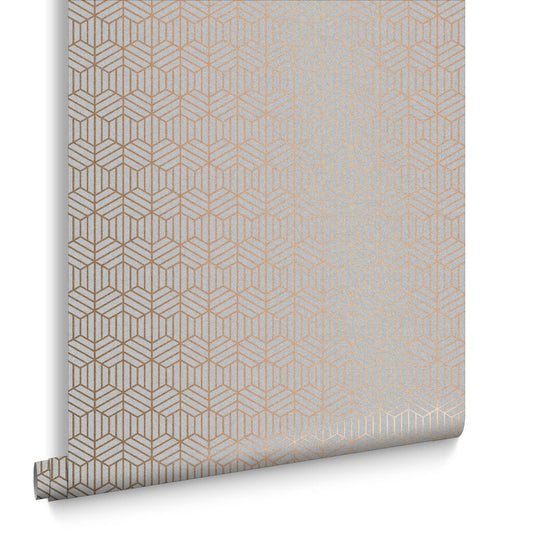 105774 - Echo Wallpaper - Stone - Graham & Brown