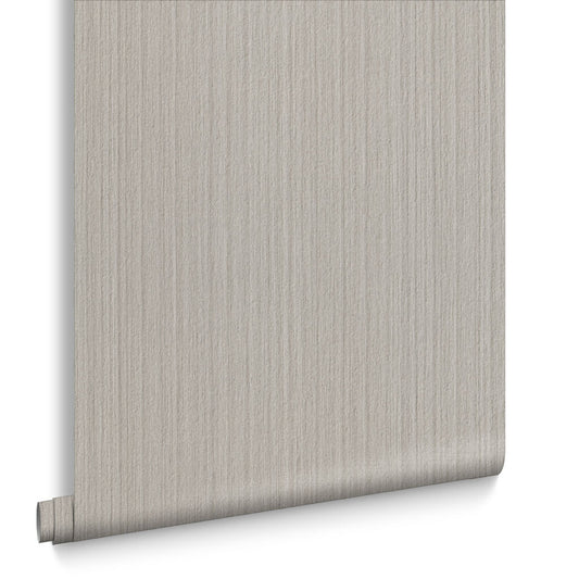 105866 - Silk Wallpaper - Oyster - Graham & Brown