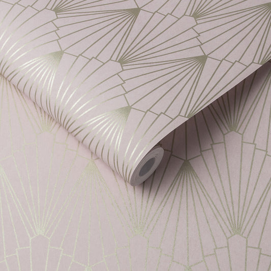 105925 - Rene Wallpaper - Blush - Graham & Brown