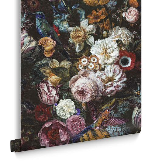 106443 - Allure Wallpaper - Black - Graham & Brown