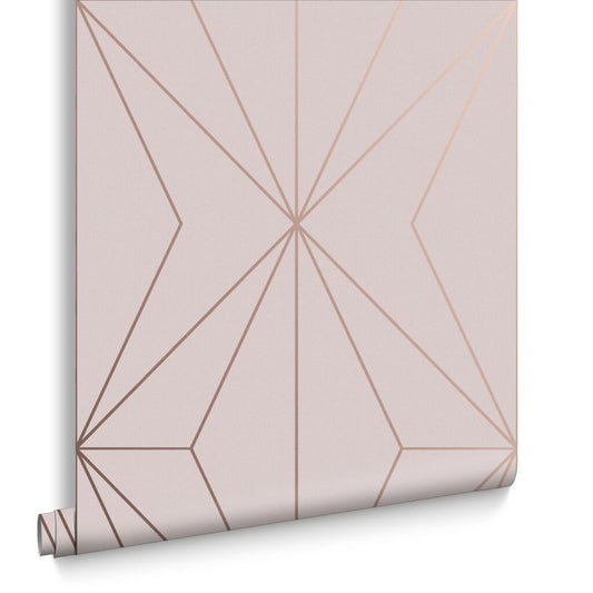 107585 - Harmony Wallpaper - Blush - Graham & Brown