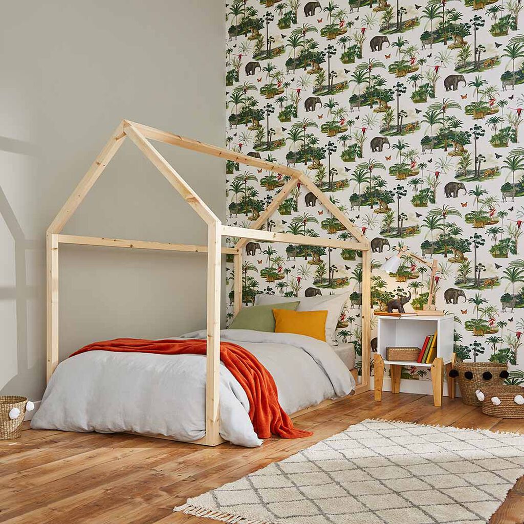 107598 - Tropique Zoo Wallpaper - Wild - Graham & Brown