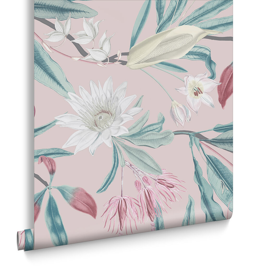 107602 - Paradise Wallpaper - Blush - Graham & Brown
