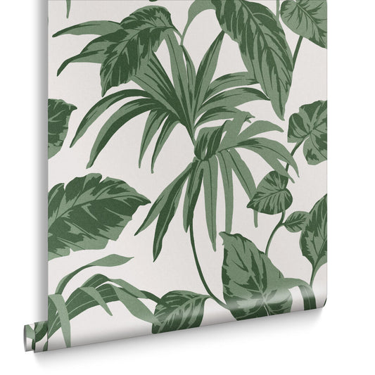 107606 - Palma Wallpaper - Chalk - Graham & Brown