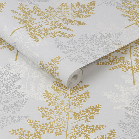112161 - Autumn Wallpaper - Yellow - Superfresco Easy