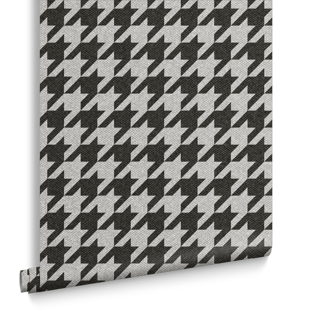 112185 - Christian Classic Wallpaper - Charcoal - Graham & Brown