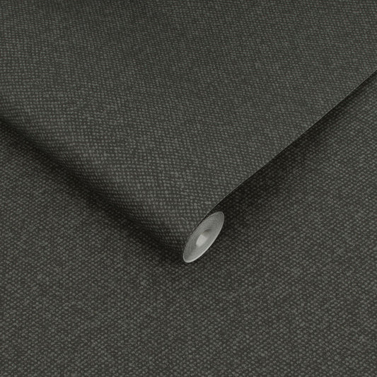 112186 - Christian Texture Wallpaper - Charcoal - Graham & Brown