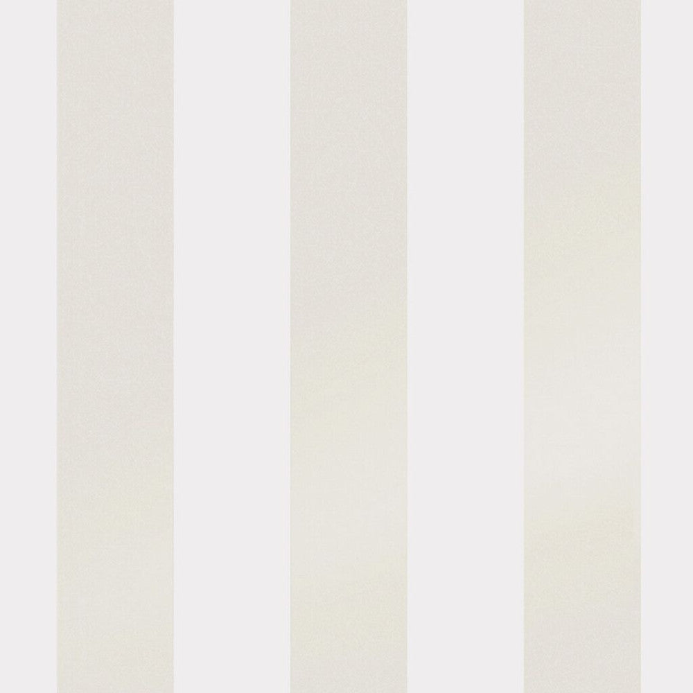 113336 - Lille Pearlescent Stripe Wallpaper - White - Laura Ashley