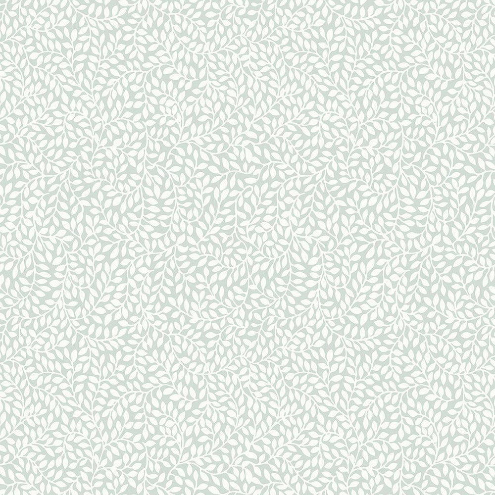 113351 - Little Vines Wallpaper - Duck Egg - Laura Ashley