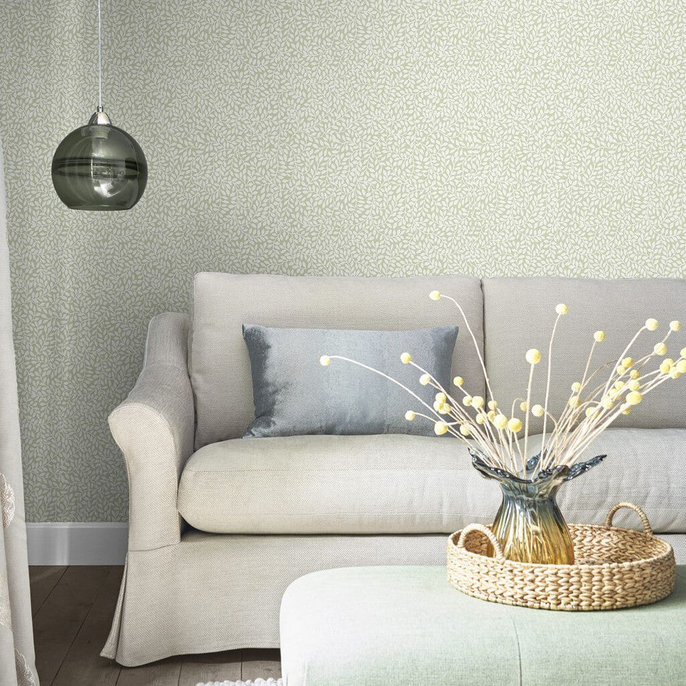 113352 - Little Vines Wallpaper - Hedgerow - Laura Ashley