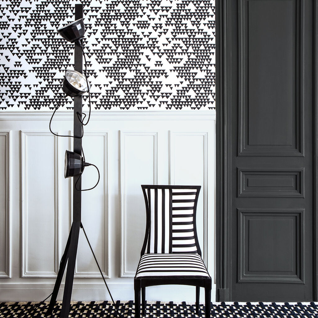 113479 - Secret Mountain Wallpaper - Black White - Graham & Brown