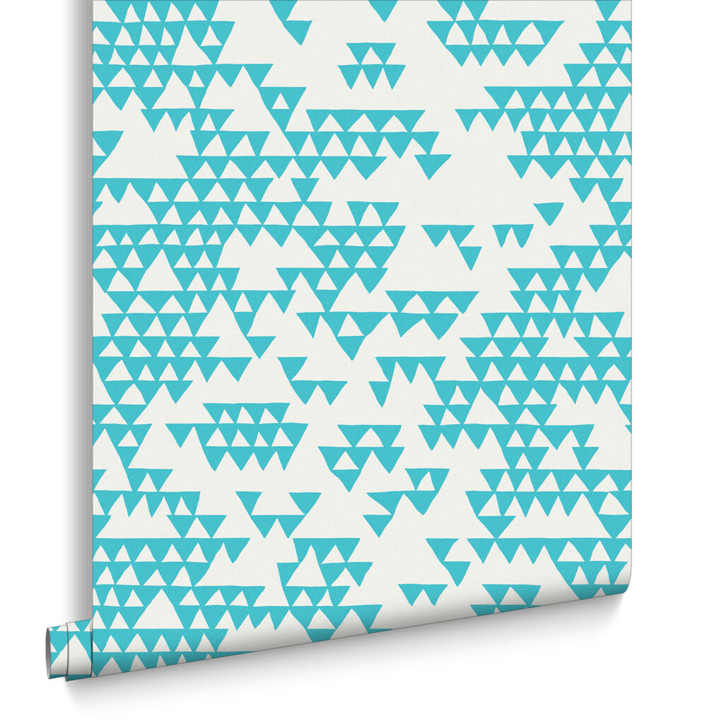 113480 - Secret Mountain Wallpaper - Azure - Graham & Brown