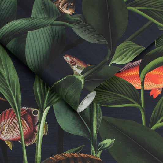 113939 - Aquarium Wallpaper - Deep Sea - Graham & Brown