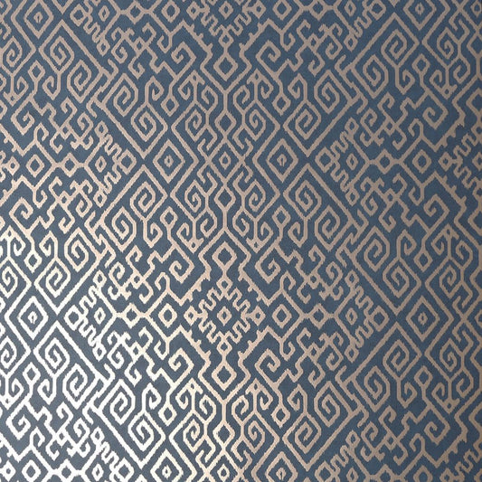 113983 - Bazaar Wallpaper - Navy - Boutique Luxury