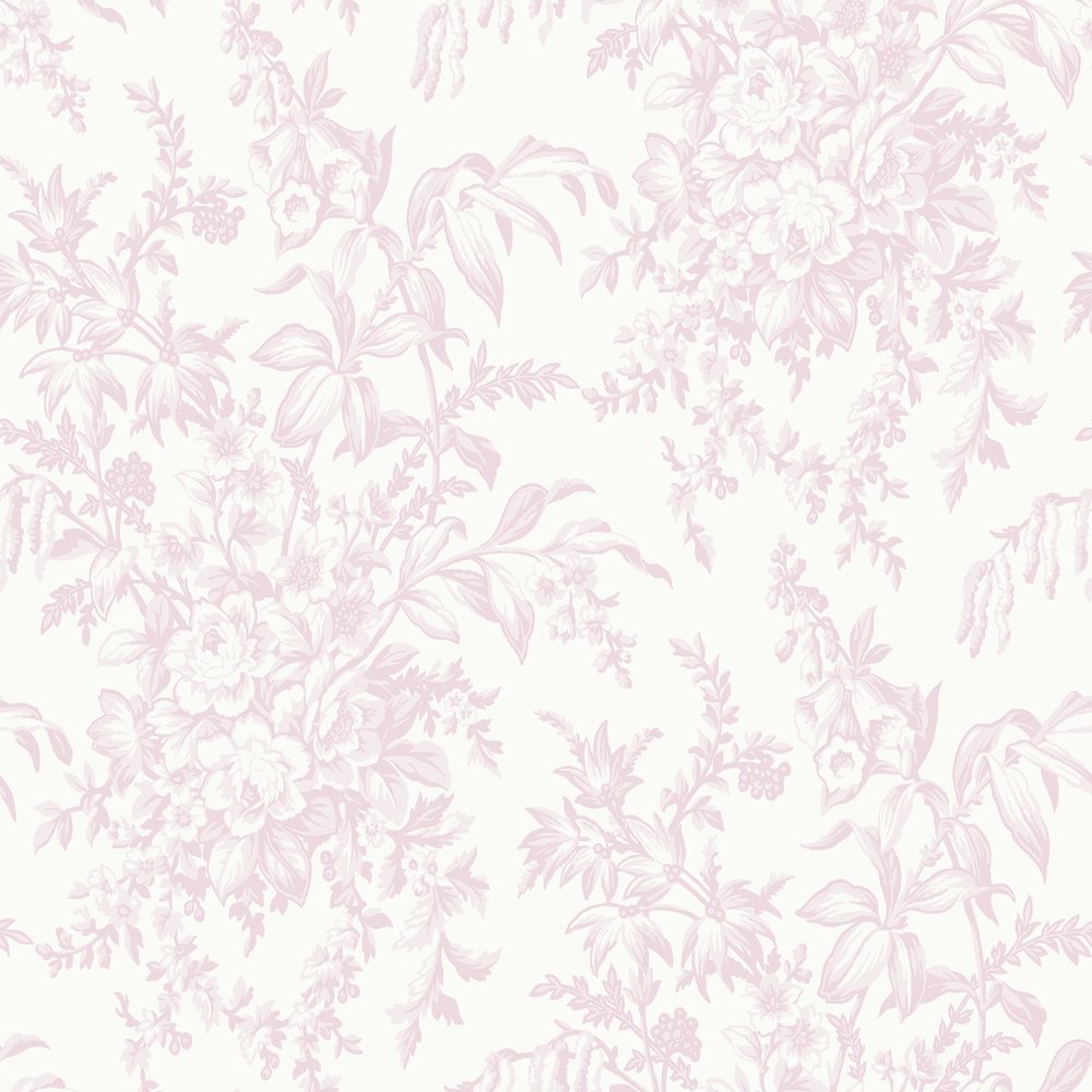 114901 - Picardie Wallpaper - Petal - Laura Ashley