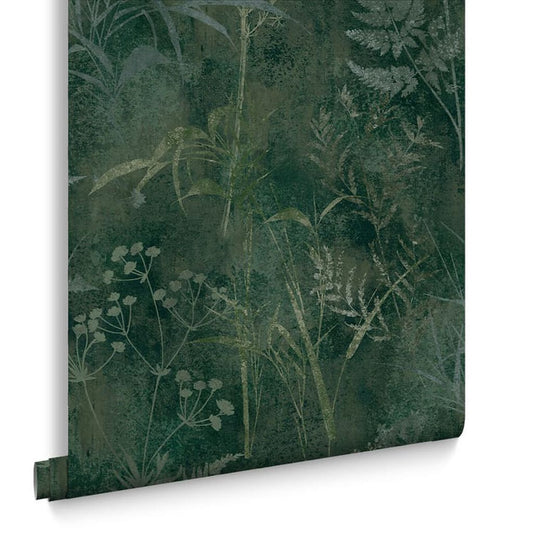 115042 - Restore Wallpaper - Emerald - Graham & Brown