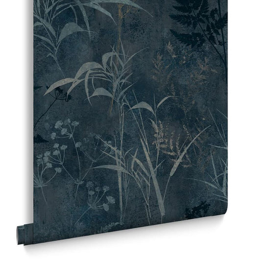 115044 - Restore Wallpaper - Midnight - Graham & Brown
