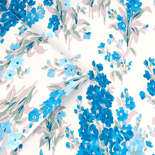 115259 - Stocks Wallpaper - Blue Sky - Laura Ashley