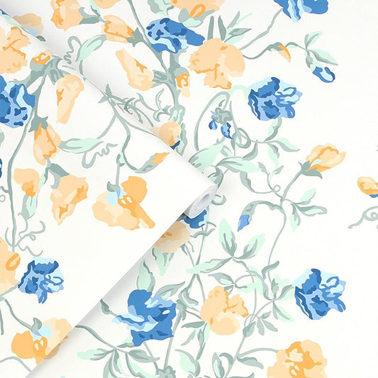 115262 - Charlotte Wallpaper - Pale Gold - Laura Ashley