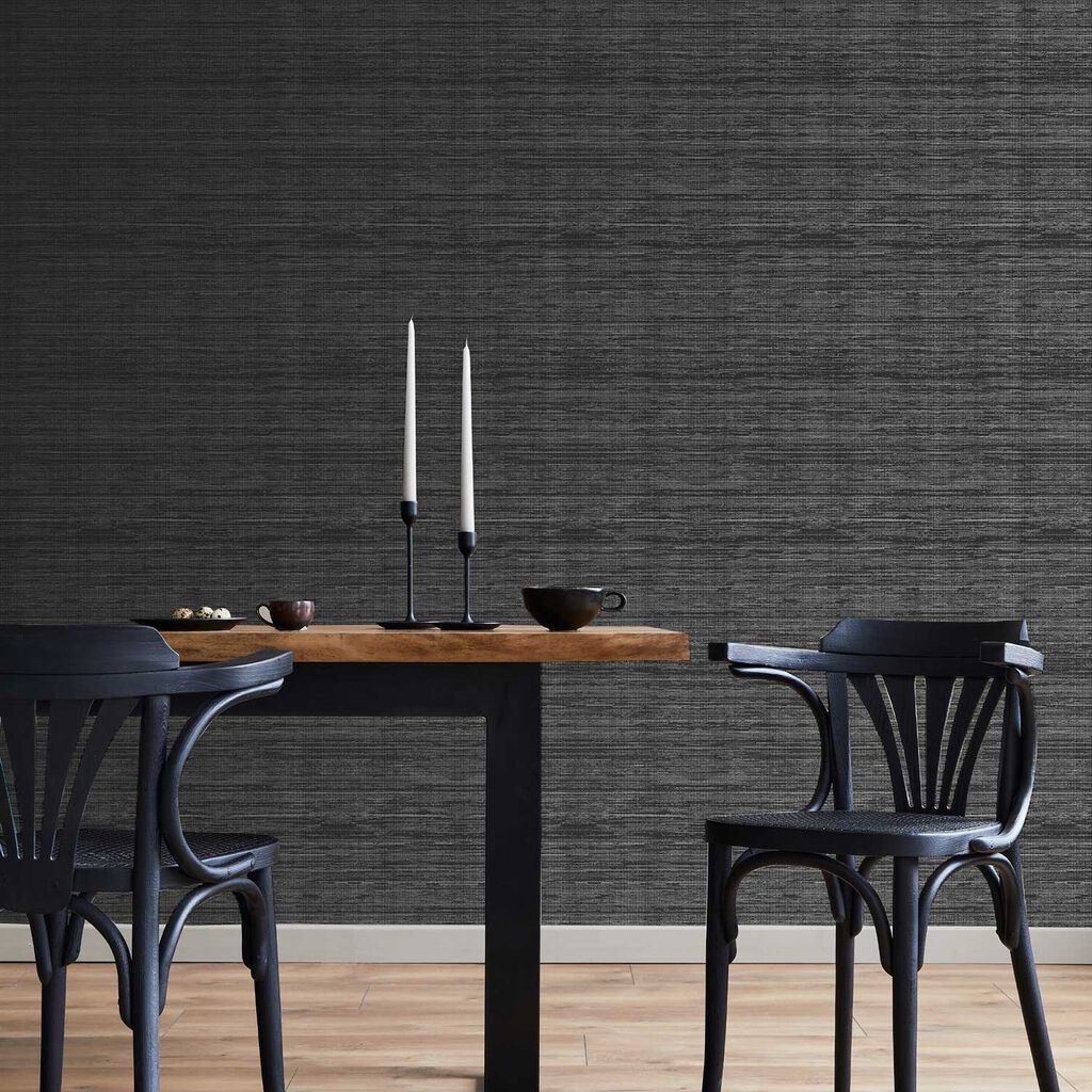 115710 - Gilded Texture Wallpaper - Onyx - Boutique Luxury