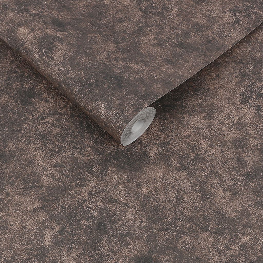 115723 - Gilded Concrete Wallpaper - Smokey Quartz - Boutique Luxury