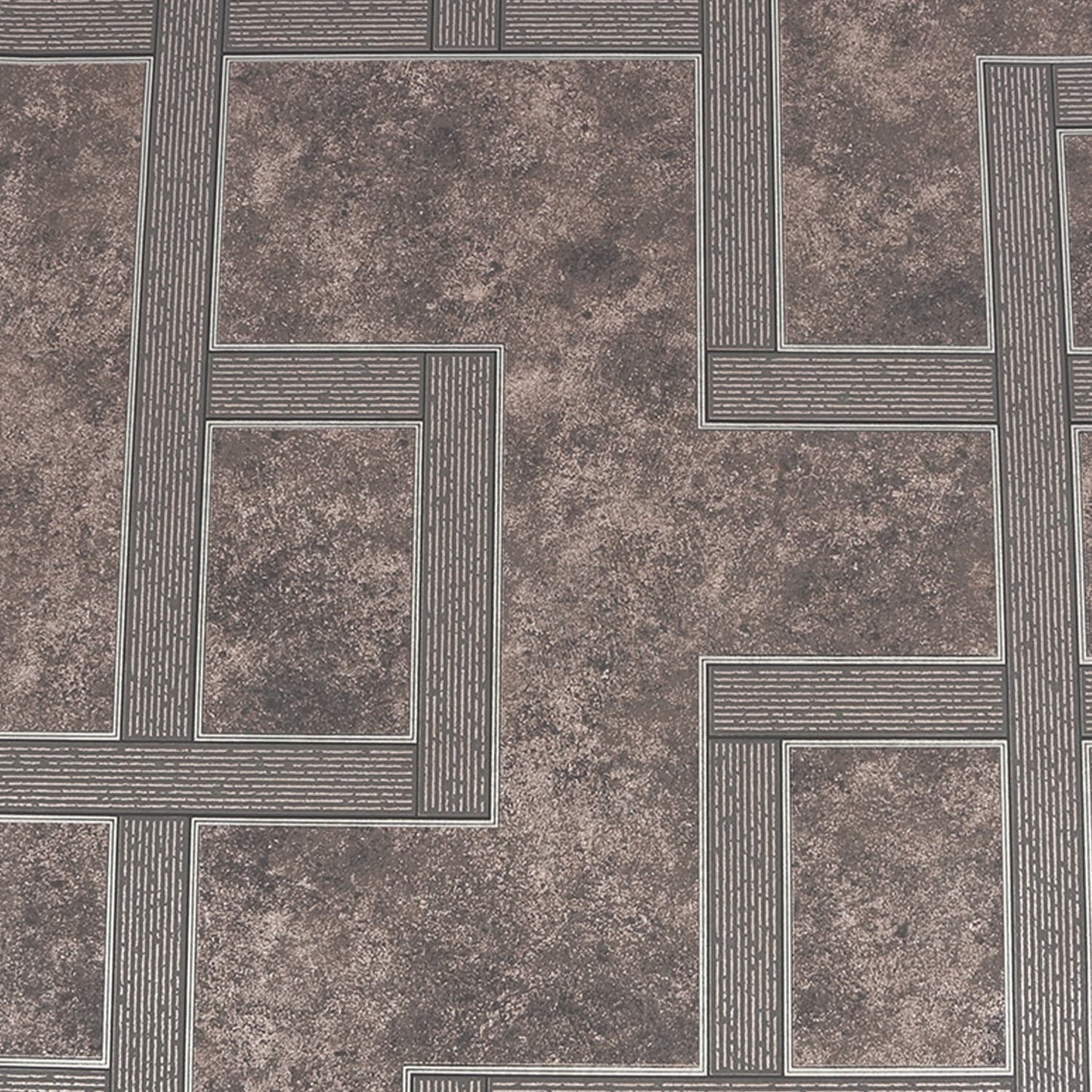115727 - Gilded Greek Key Wallpaper - Smokey Quartz - Boutique Luxury
