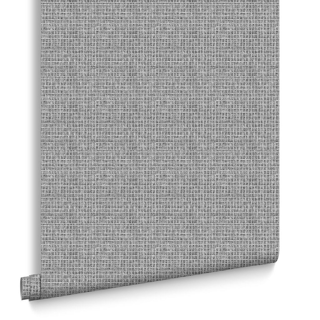 118043 - Sisal Wallpaper - Grey - Graham & Brown