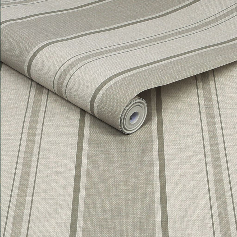 118292 - Country Stripe Wallpaper - Neutral - Next